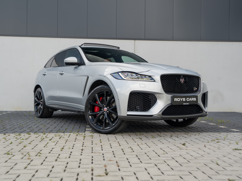 Jaguar F-Pace F-Pace SVR 5.0 V8 AWD LICHTE VRACHT/DEALER SERVICED/PRE OPF/1ST BE OWNER — photo 3