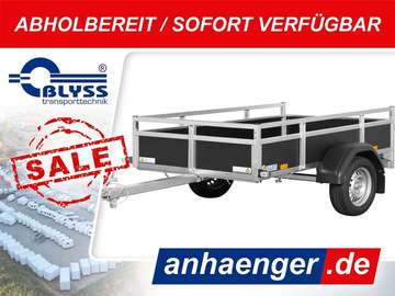ABVERKAUF! PKW Anhänger 205x113x45cm 750kg zGG