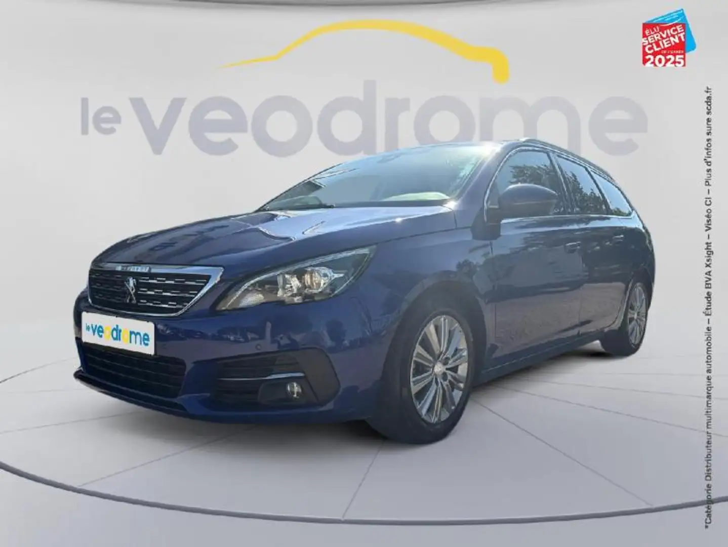Peugeot 308 1.2 PureTech 130ch E6.c S\u0026S Allure Business 6cv Bleu - 1