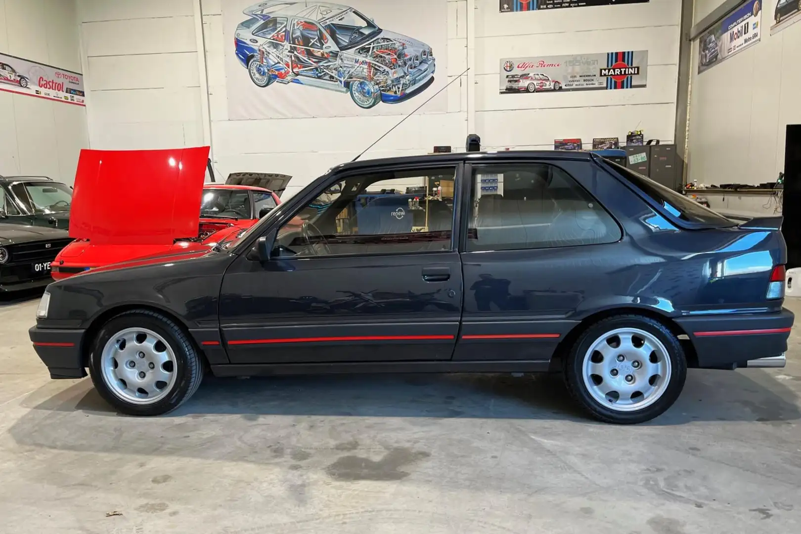 Peugeot 309 1.9 GTI bj 1993 Gri - 2