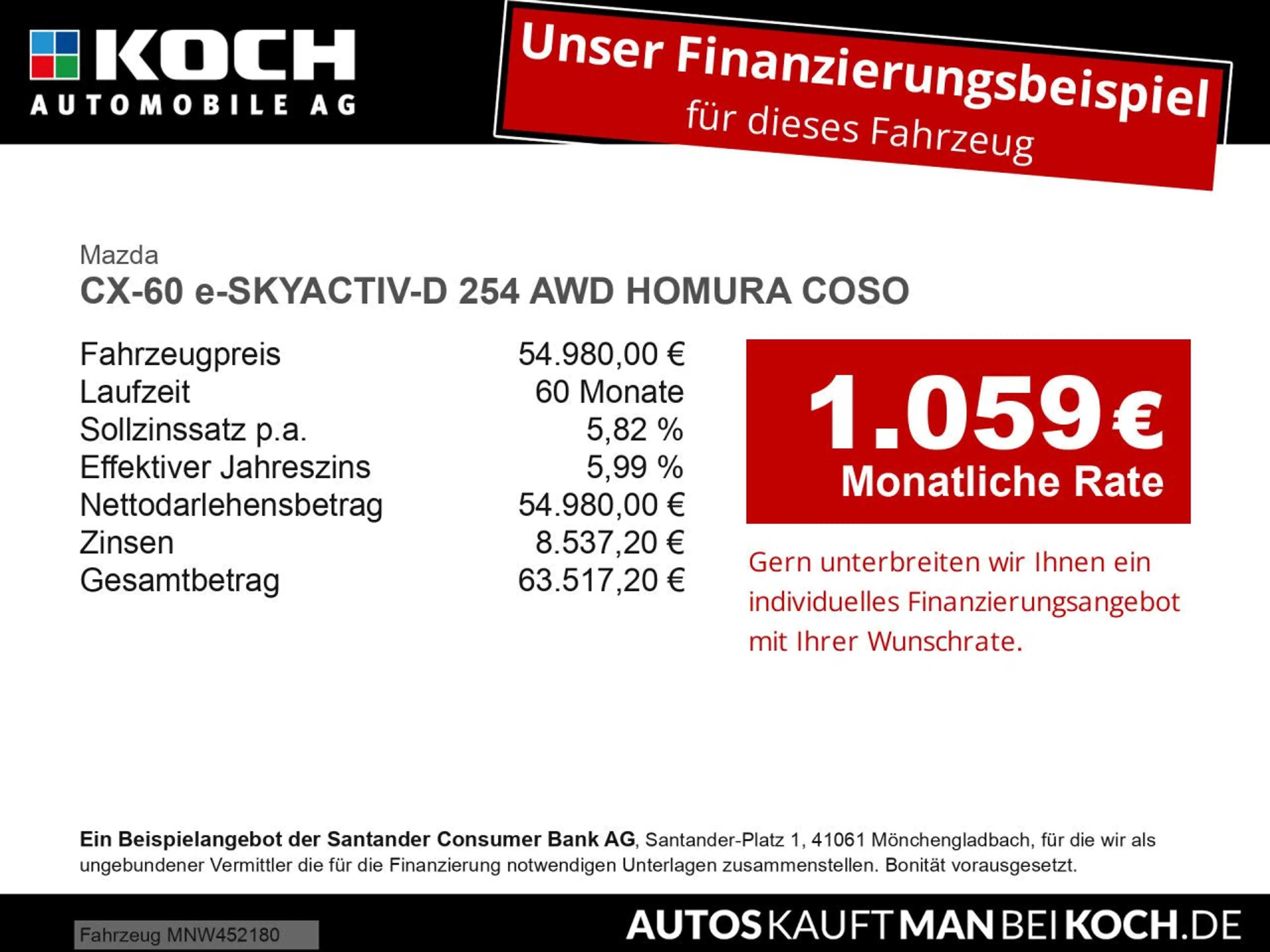 Mazda CX-60 e-SKYACTIV-D 254 AWD HOMURA COSO — photo 2