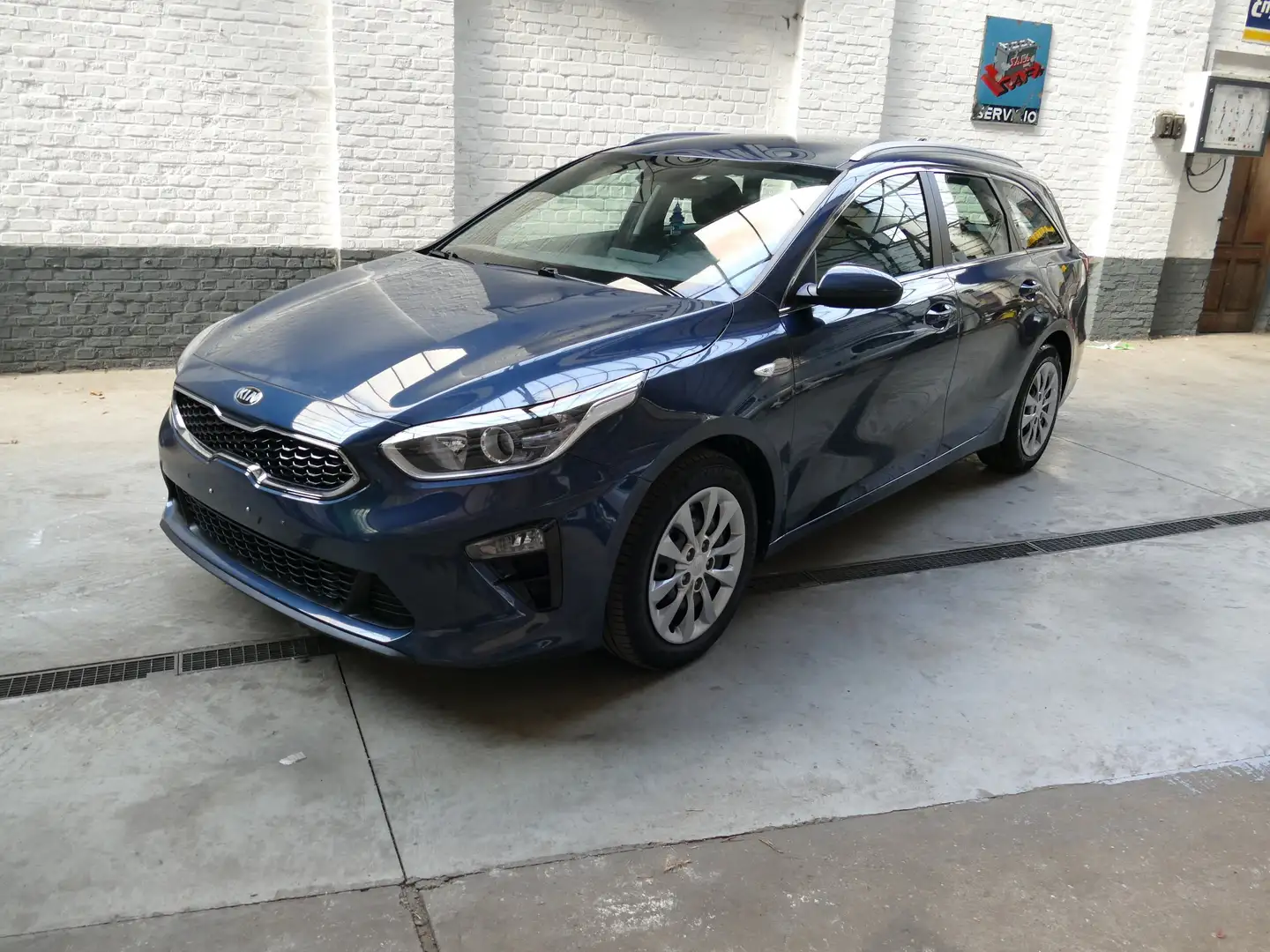 Kia Ceed SW / cee'd SW 1.0 T-GDi Navi Edition, met 1 jaar garantie Blauw - 1