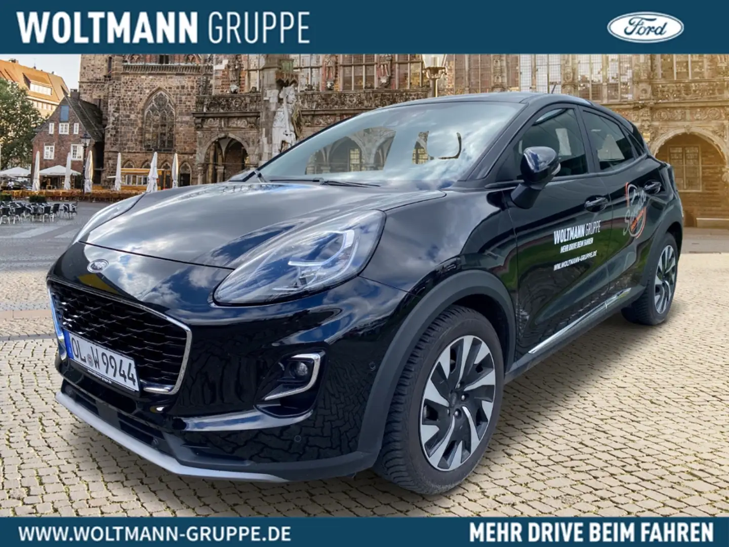 Ford Puma Titanium 1.0 EcoBoost, Navi, Ganzjahresreifen, Kli Zwart - 1