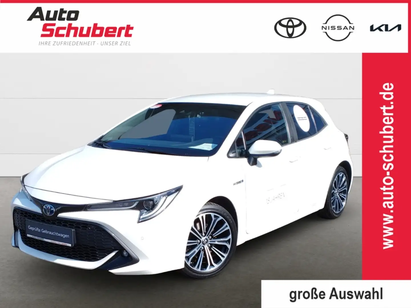 Toyota Corolla Team D 2.0 Hybrid LED SHZ LenkradHZG Keyless Entry Weiß - 1