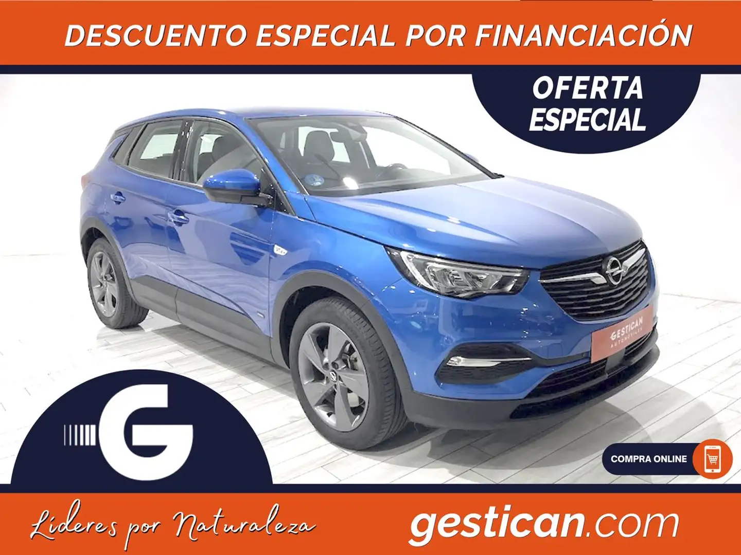 Opel Grandland X 1.6 Turbo Edition Auto 4x2 Azul - 1