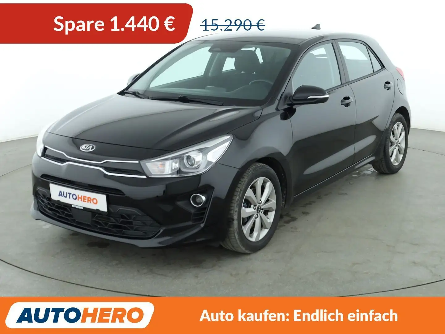 Kia Rio 1.0 TGDI Vision*NAVI*TEMPO*CAM*PDC*SHZ*KLIMA* Schwarz - 1