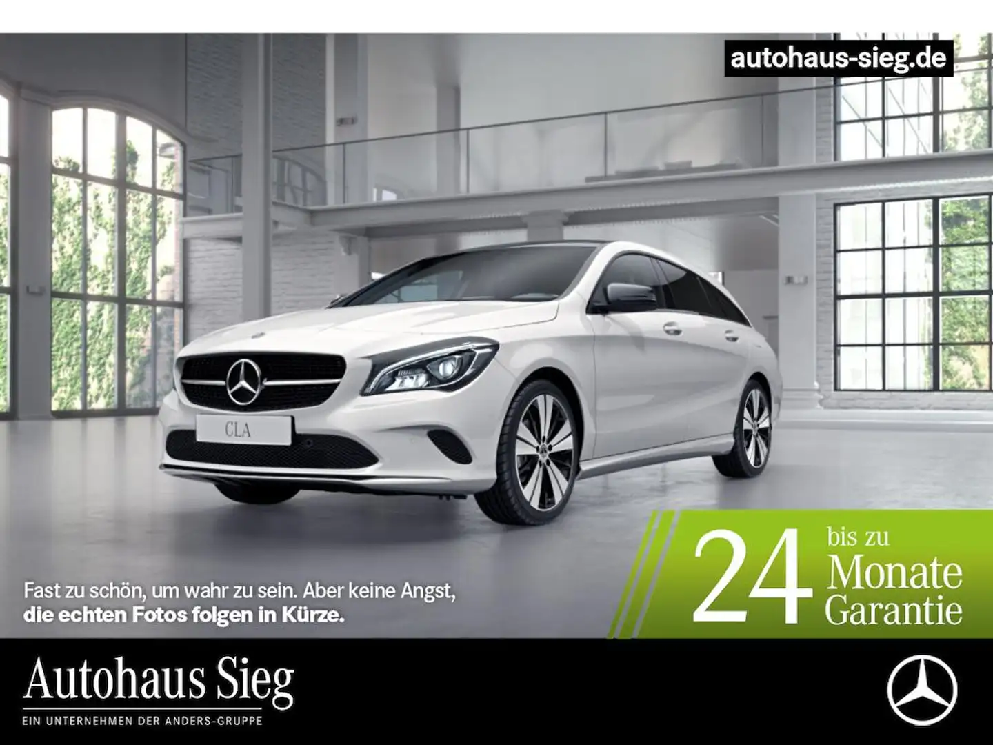 Mercedes-Benz CLA 180 SB Urban+Navi+Night+Pano+LED+PDC+SHZ+BT Weiß - 1