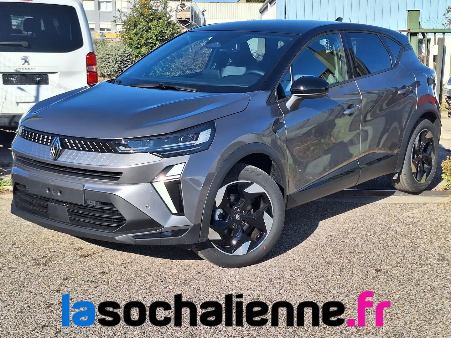 Renault Captur mild hybrid 160 EDC Techno Gris - 1