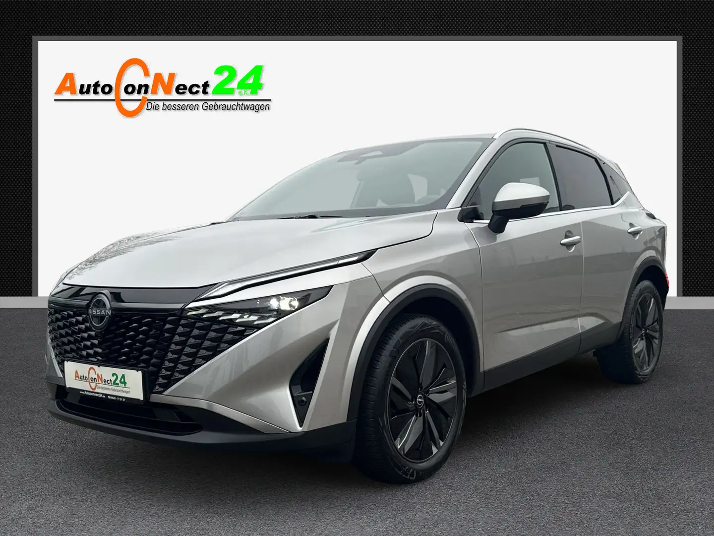 Nissan Qashqai Tekna XTronic *Navi/LED/el. Heckklappe/360 Kamera/ Silber - 1