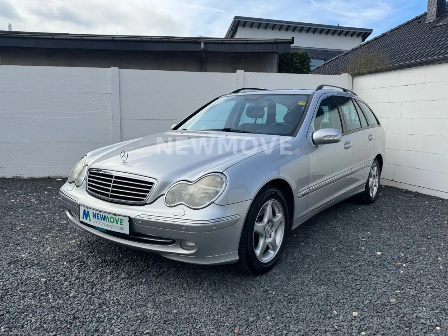 Mercedes-Benz C 240 T Avantgarde Leder SHZ Navi Tempo. AHK Срібний - 2