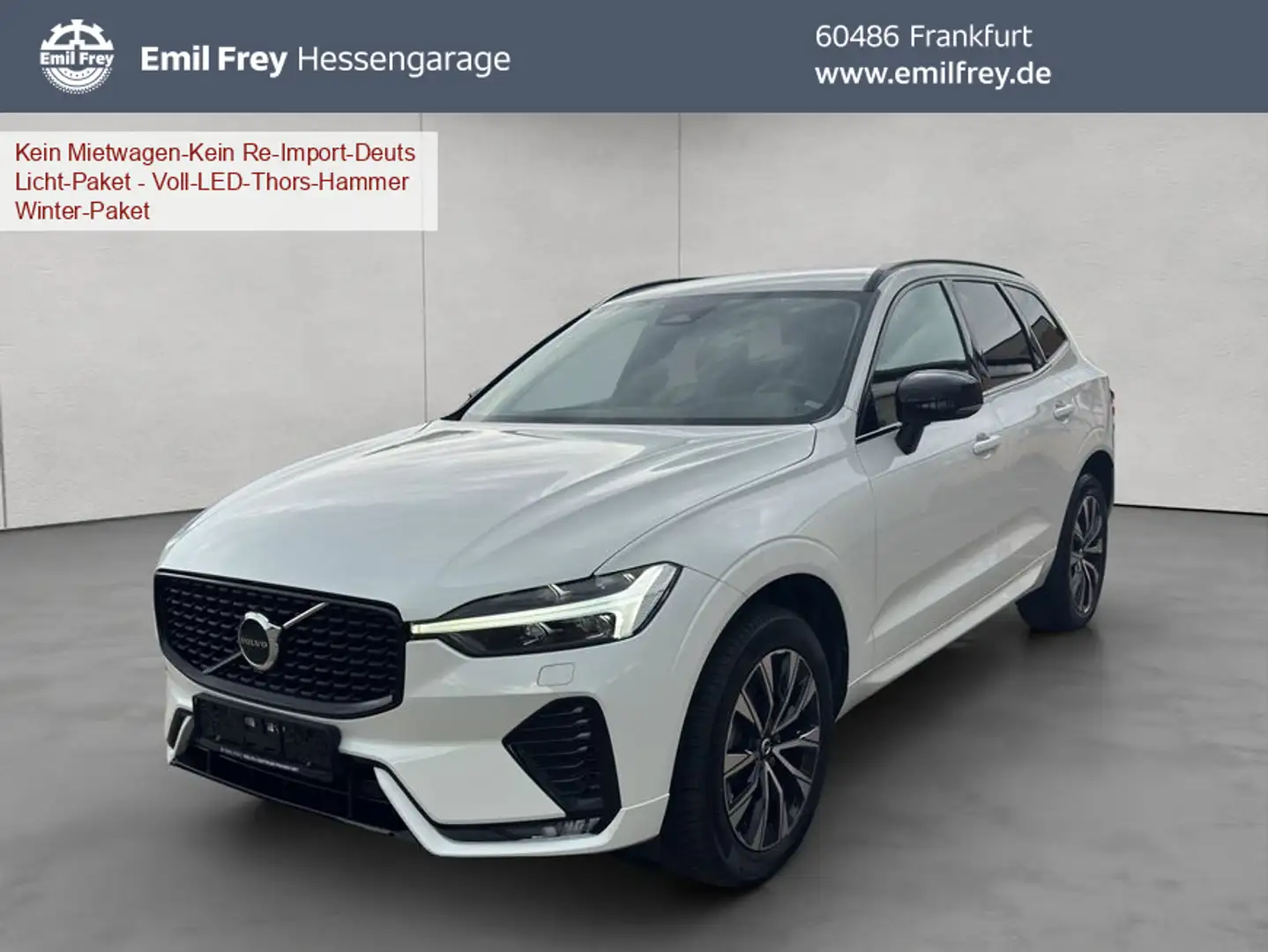 Volvo XC60 XC60 B4 AWD Plus-Dark Aut Leder Voll-LED Google-Ma Weiß - 1