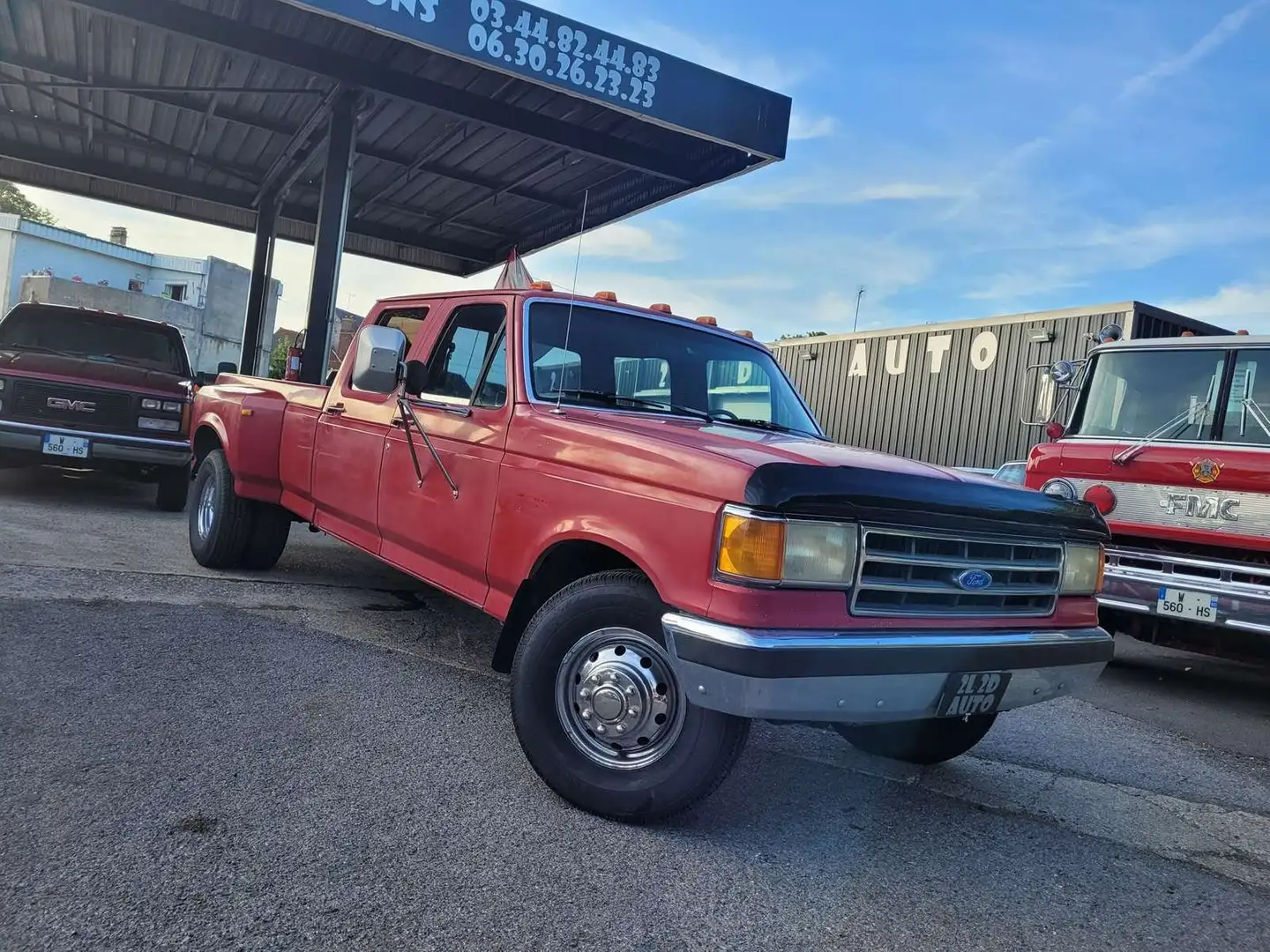 Ford F 350 FORD F350 CREW CAB 7.3 V8 Diesel dually Rouge - 2