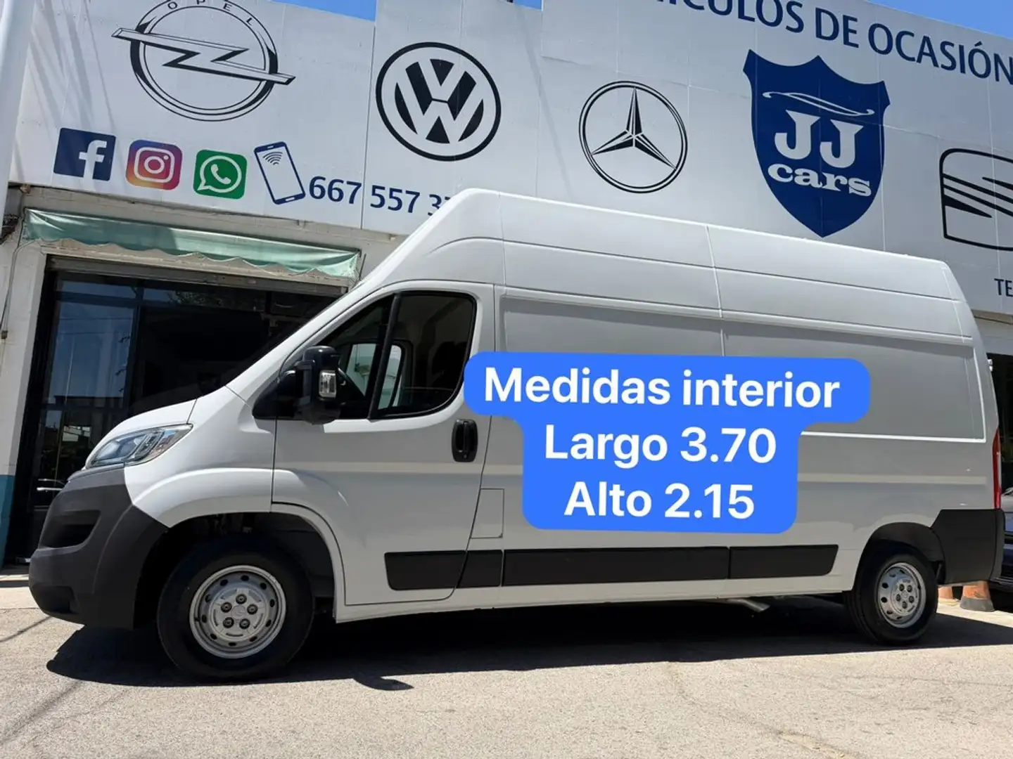Citroen Jumper 3.5 L3 H3 BHDI 103kW (140CV) S&S Blanco - 2