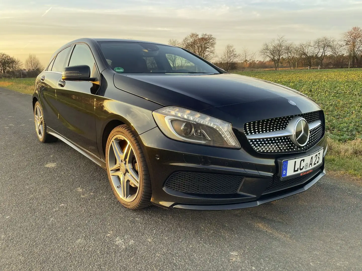 Mercedes-Benz A 220 CDI Automatik, 4Matic,AMG Line!!! Schwarz - 1