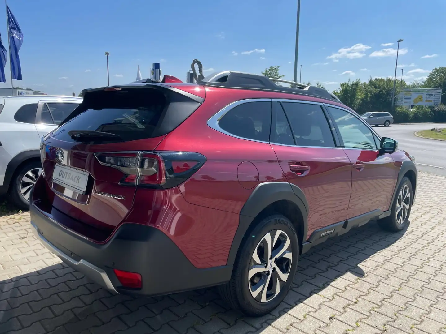 Subaru OUTBACK 2.5i Platinum*LED*DAB+*ACC Rouge - 2