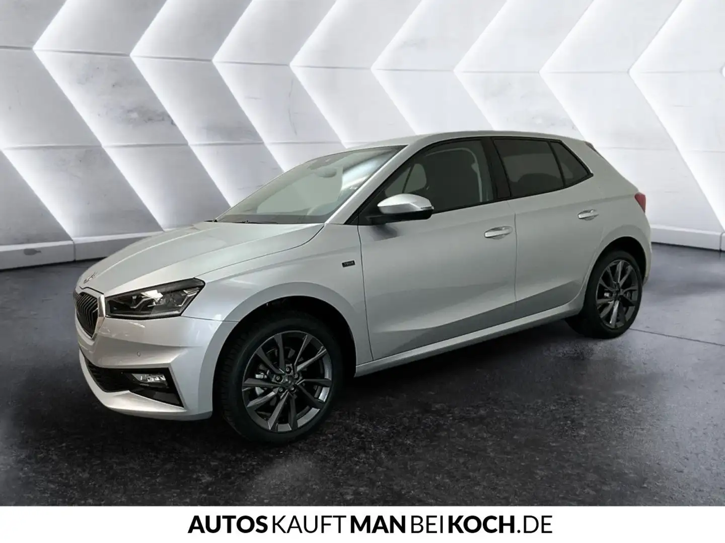 Skoda Fabia 1.0 TSI DSG TOUR ACC beh WSS FAHRASSISTENZ Silber - 2