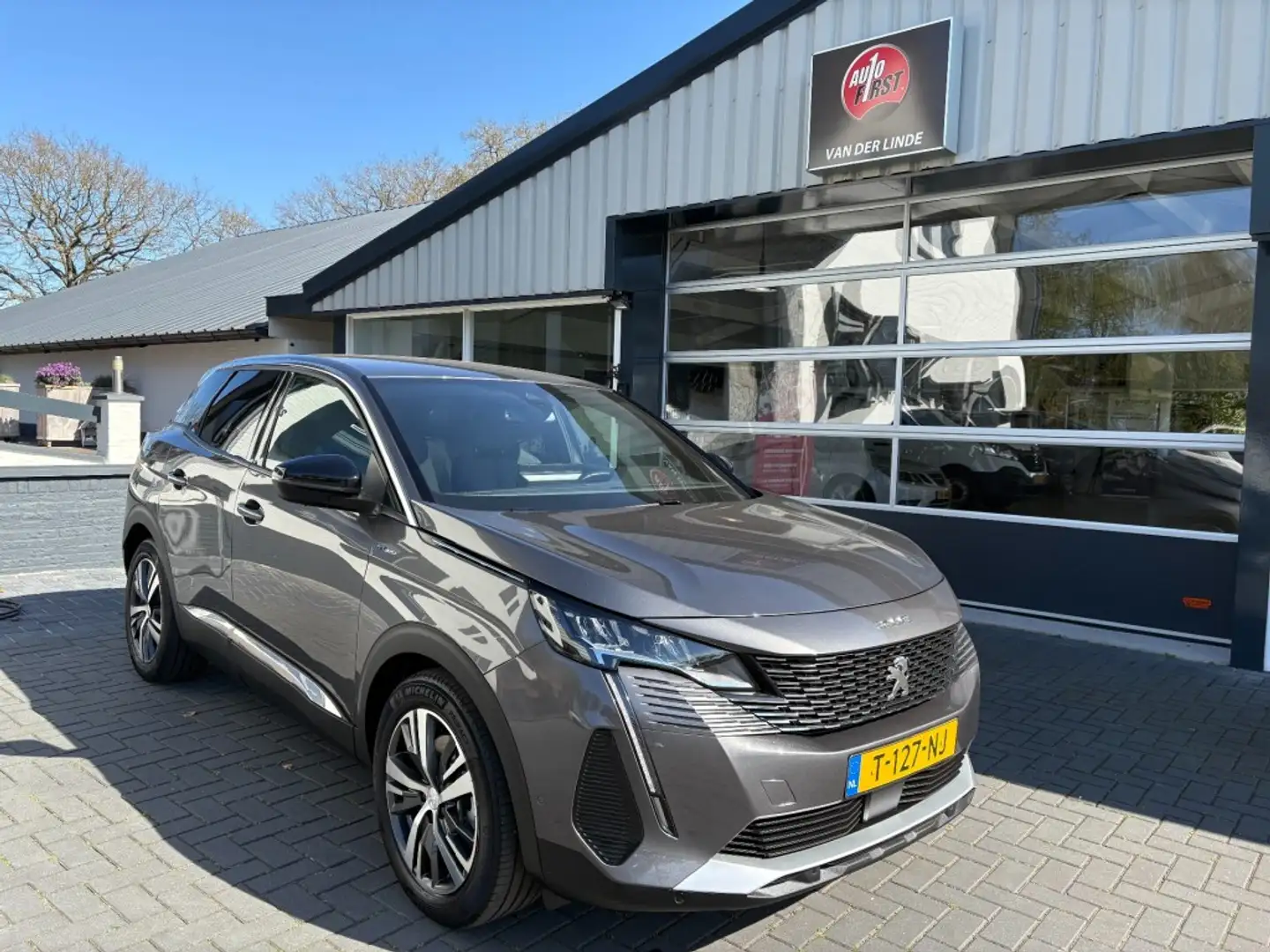 Peugeot 3008 1.6 HYbrid 225 Allure Pack Business PHEV, Cruiseco Gris - 1