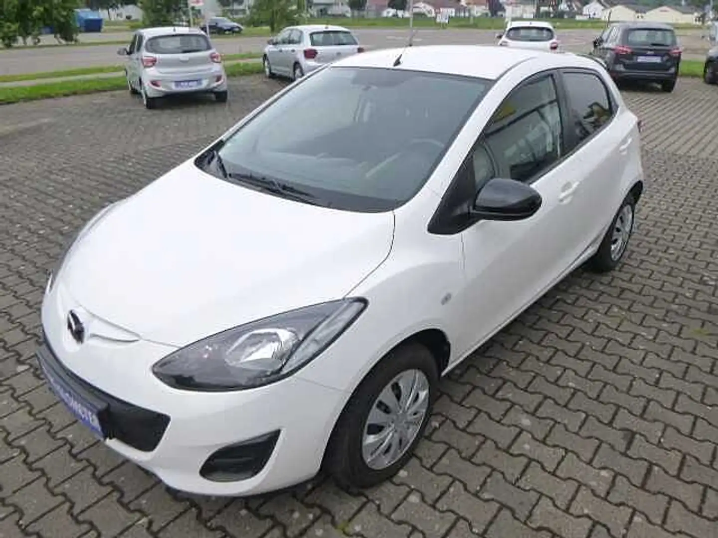 Mazda 2 M2 1.3l MZR 75PS wenig Kilometer!, sehr gepflegt, Blanco - 1