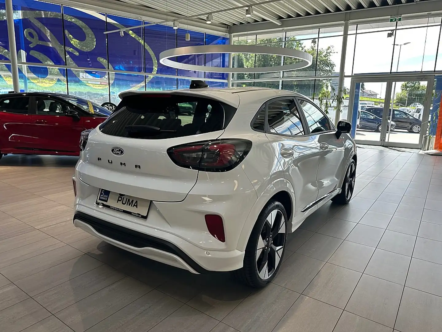 Ford Puma 1,0 EcoBoost Hybrid ST-Line X Weiß - 2