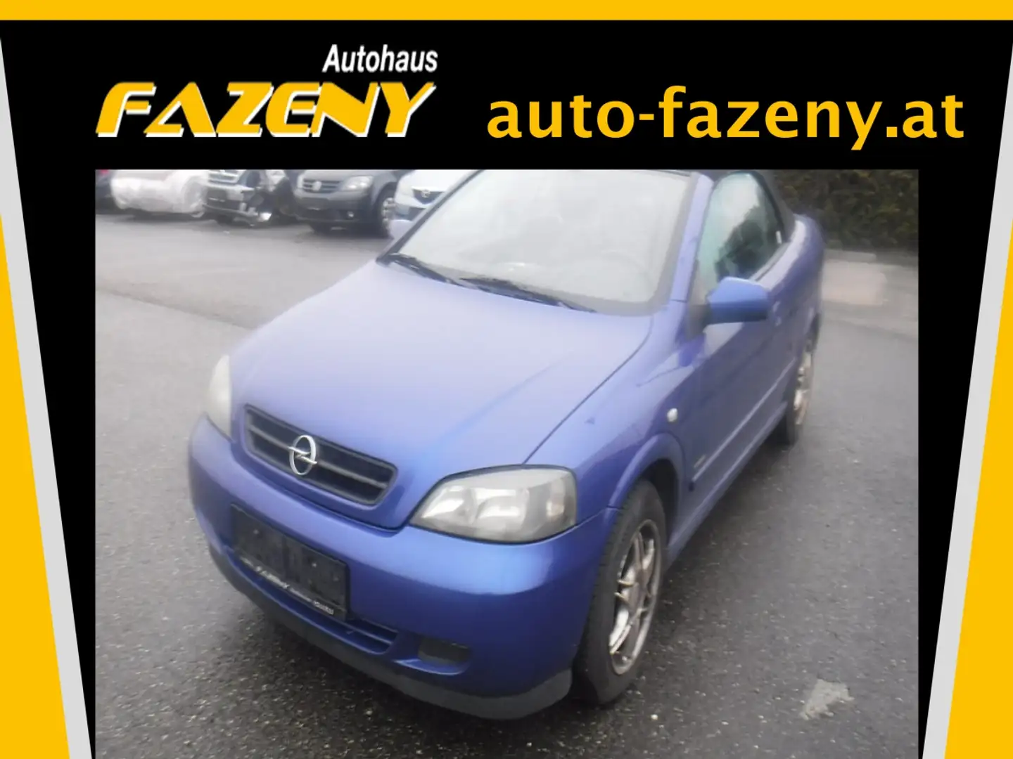Opel Astra Cabrio 1,6 16V Blau - 1