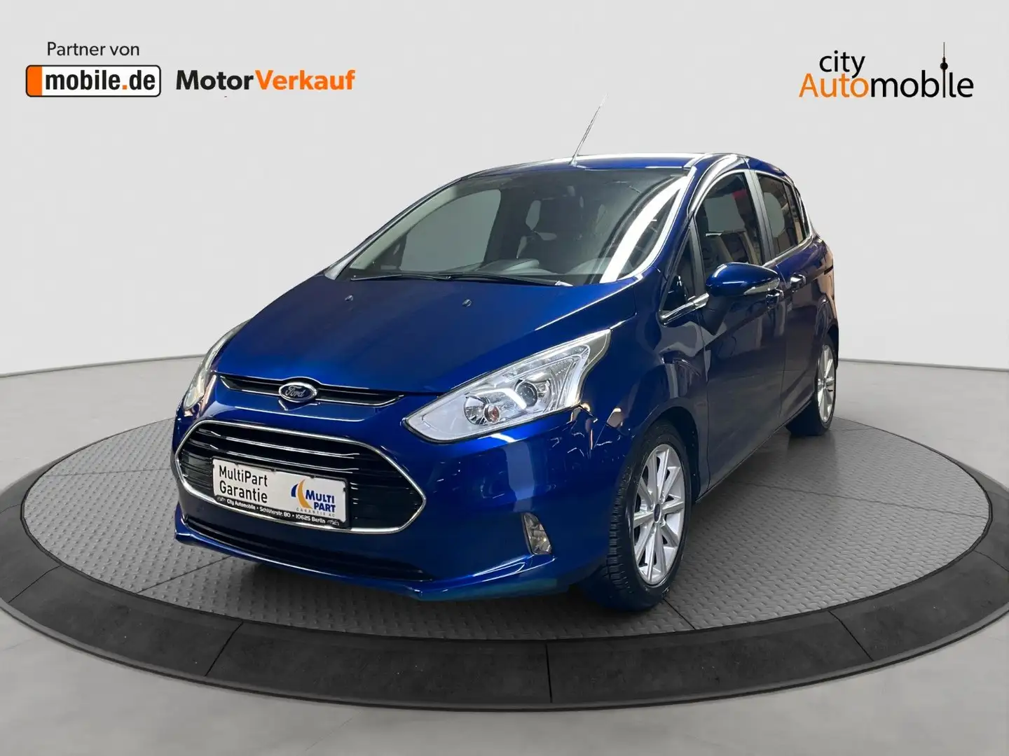Ford B-Max B-MAX Titanium/Klimaaut./Bluetooth/SHZ/PDC Blau - 1