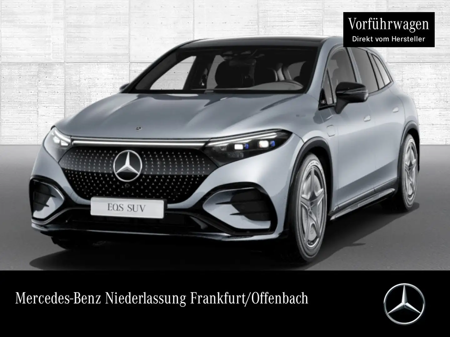 Mercedes-Benz EQS SUV EQS 450 SUV AMG Fahrass Fondent Airmat Pano Distr. Argintiu - 1