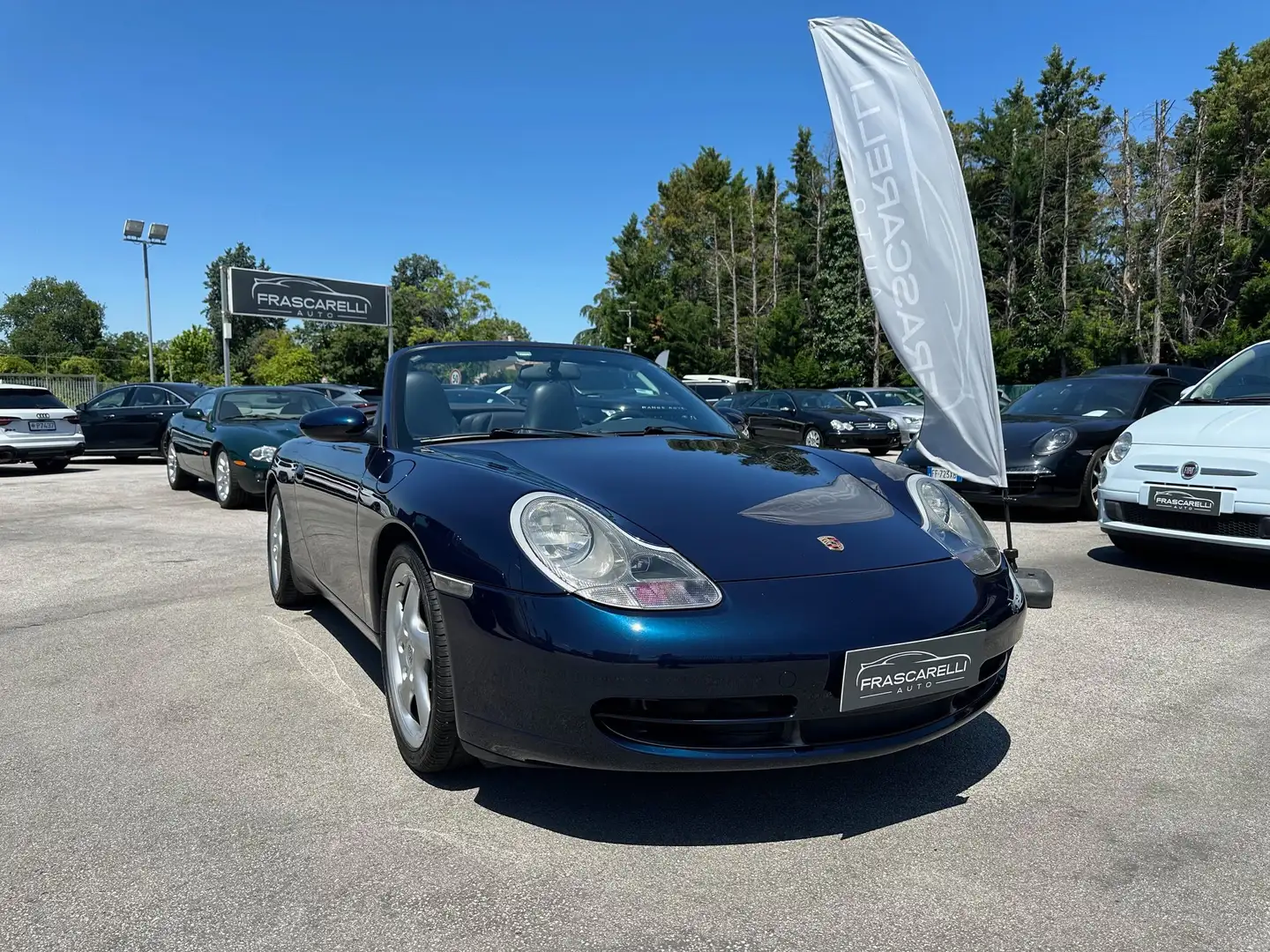 Porsche 996 911 Cabrio 3.4 Carrera //KM DOC/BELLISSIMA Blu/Azzurro - 1