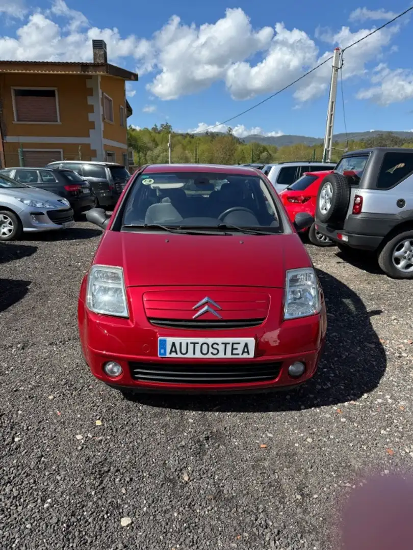 Citroen C2 1.4HDI SX PLUS Rojo - 1