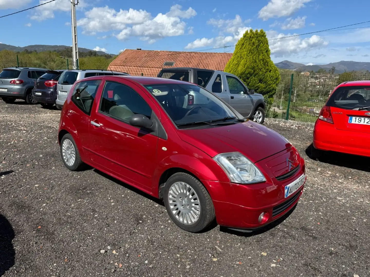 Citroen C2 1.4HDI SX PLUS Rojo - 2
