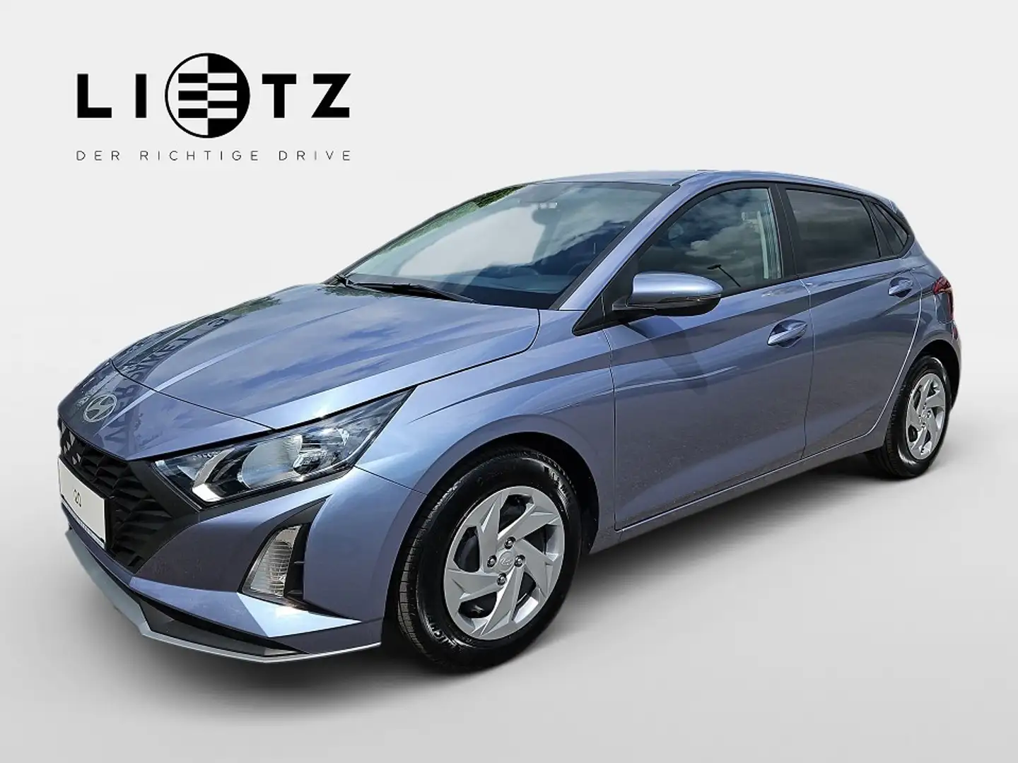 Hyundai i20 1,2 MPI GO Blau - 1