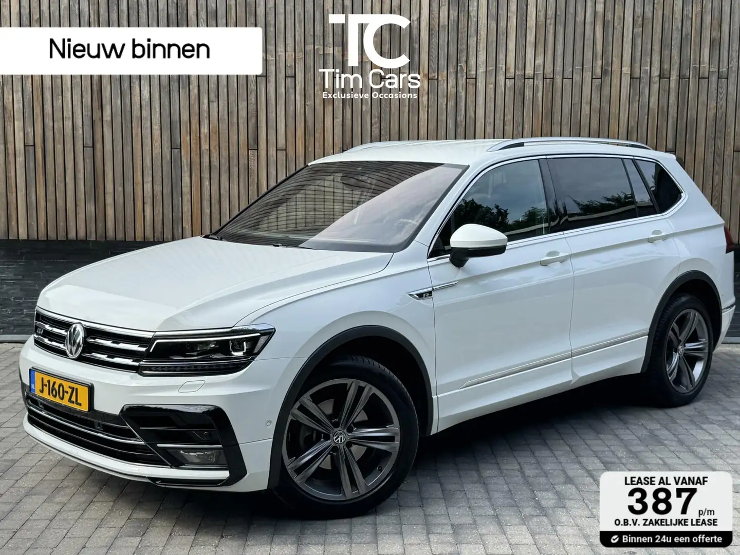 Volkswagen Tiguan Allspace 1.5 TSI R-line Automaat | R-stuur | Navigatiesyste Blanc - 1