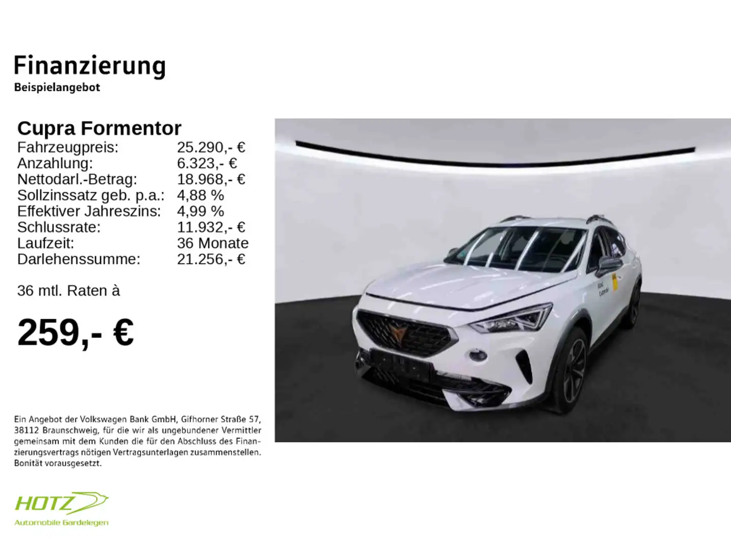 CUPRA Formentor 1.5 TSI Navi/AHK/Klima/PDC Blanc - 2