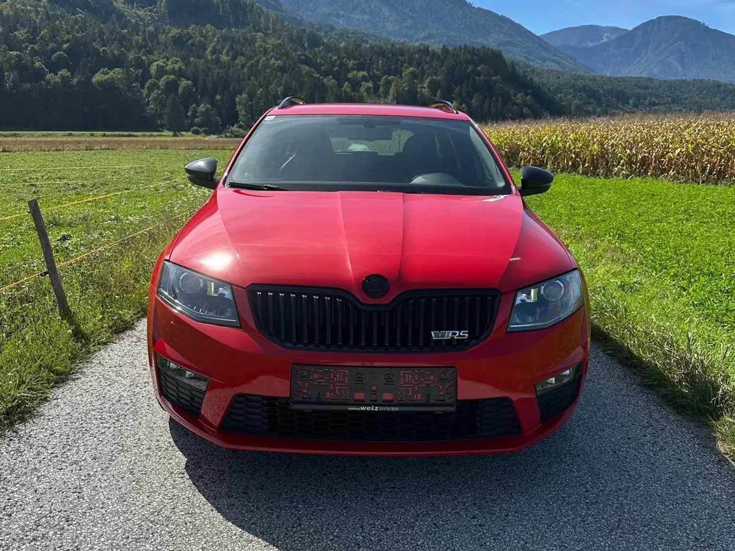Skoda Octavia Octavia Combi RS 2,0 TDI Rot - 2