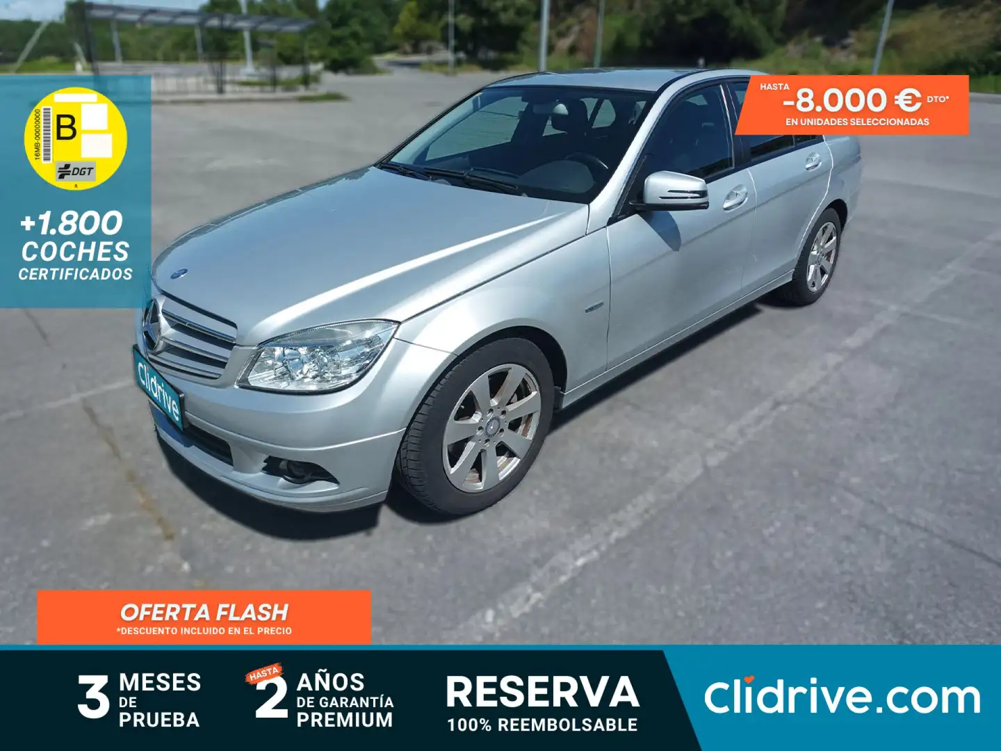 Mercedes-Benz C 200 CDI Blue Efficiency Elegance Gris - 1