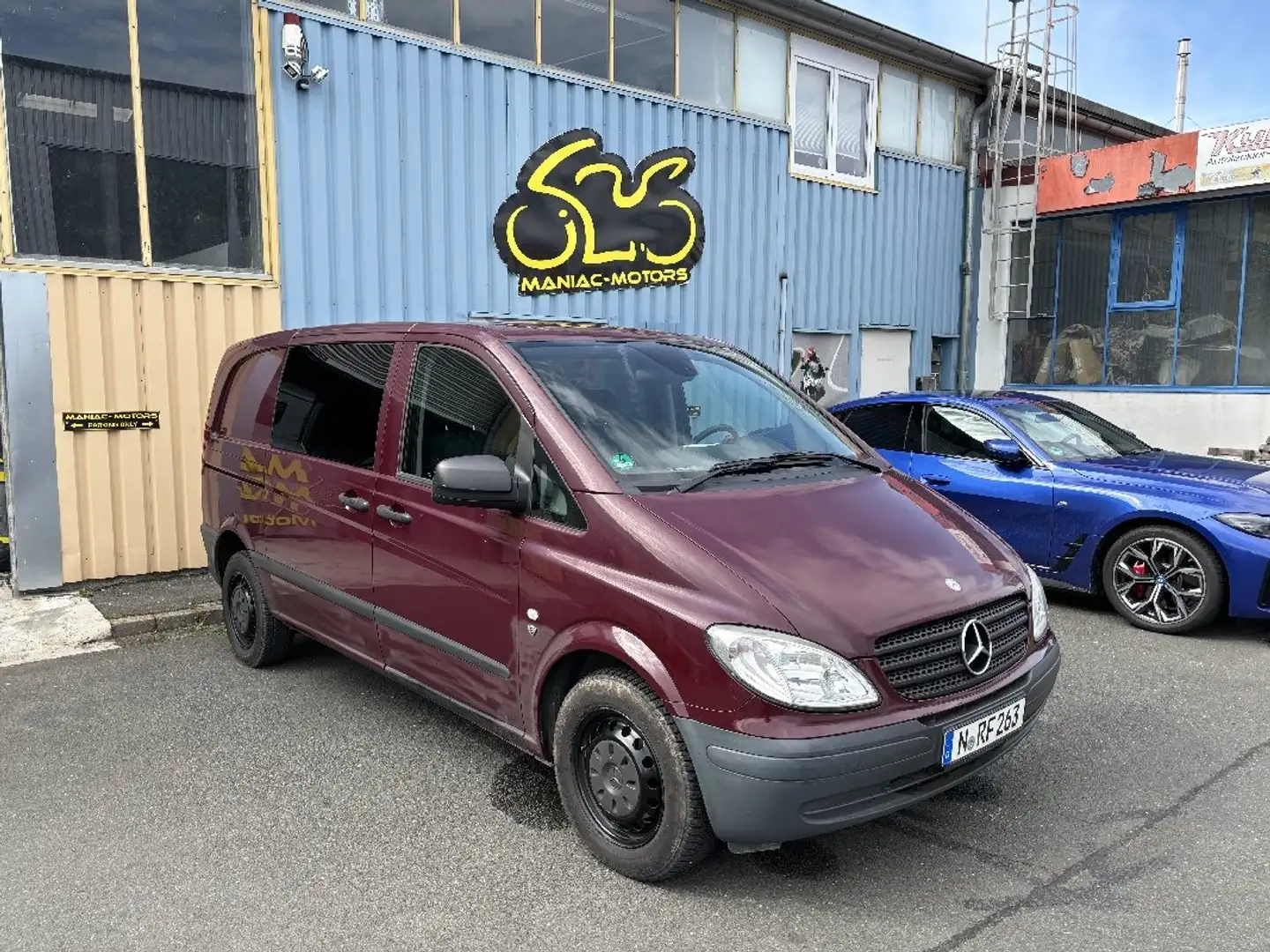 Mercedes-Benz Vito Vito 120 CDI Kompakt DPF Aut. Rojo - 1