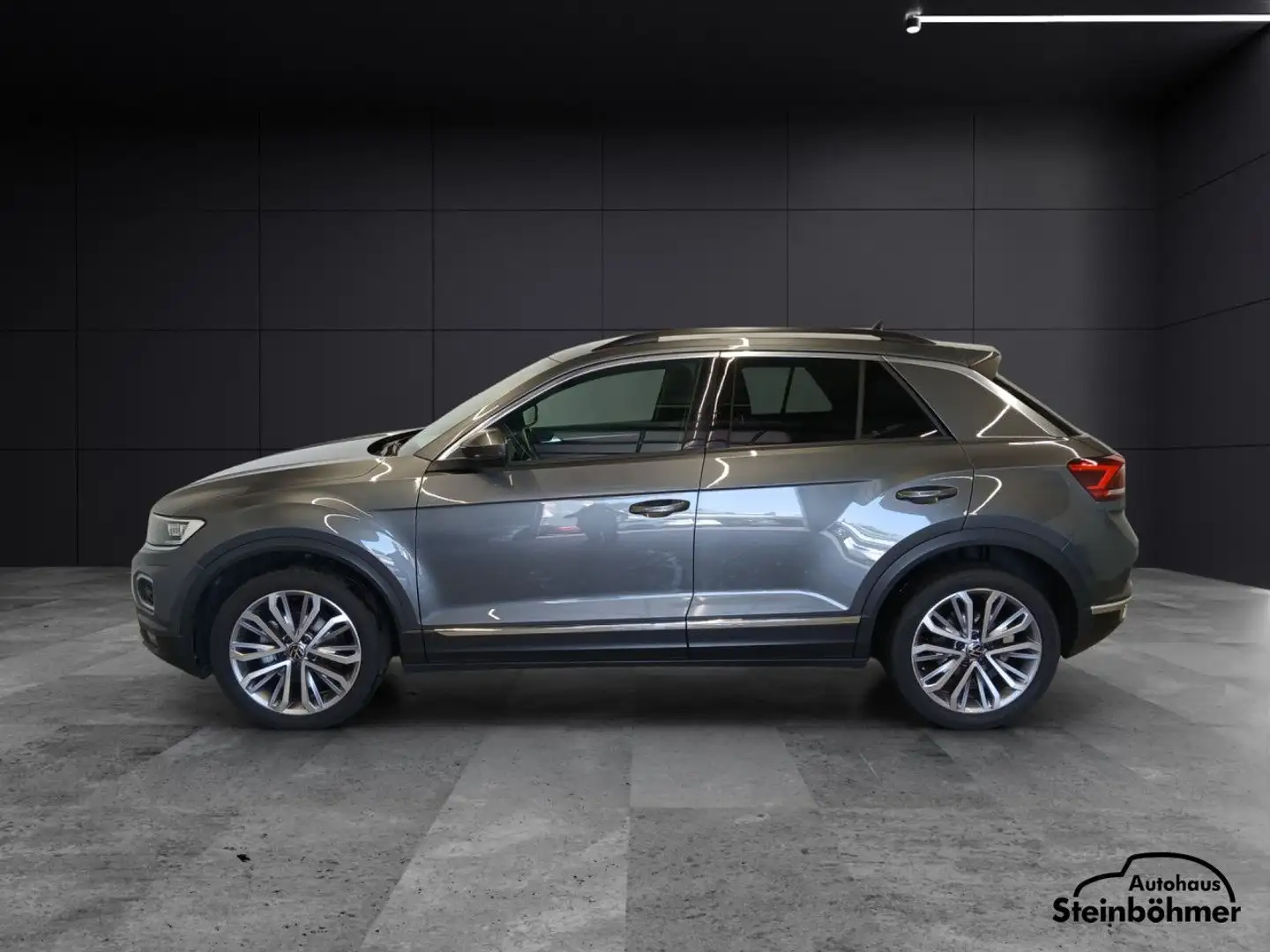 Volkswagen T-Roc Sport 1.5TSI DSG LED NAV AHK ACC SHZ Navi Gris - 2