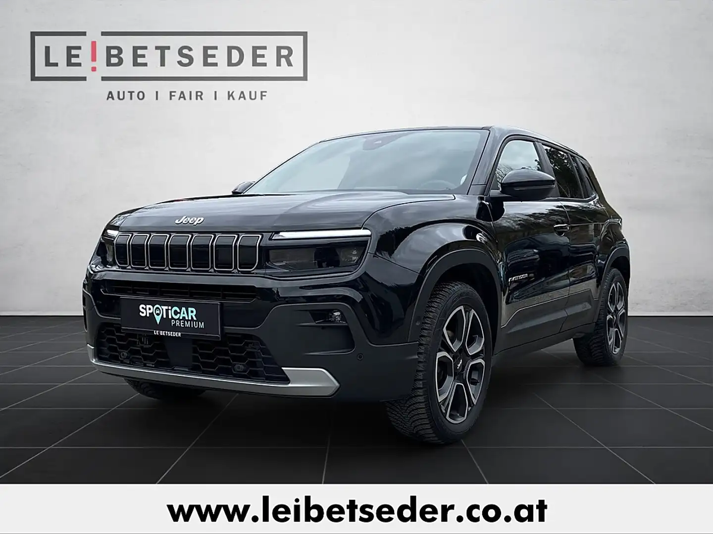 Jeep Avenger 1.2 Altitude inkl. Winterpaket, Fahrassistenzpa... Schwarz - 1