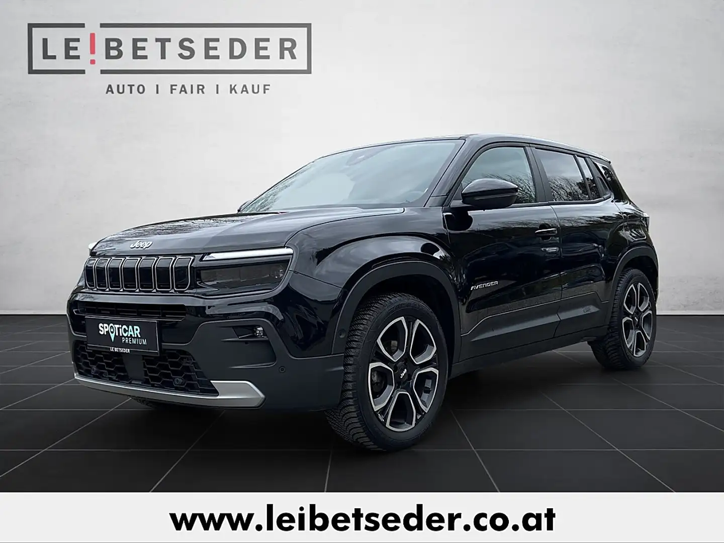 Jeep Avenger 1.2 Altitude inkl. Winterpaket, Fahrassistenzpa... Schwarz - 2