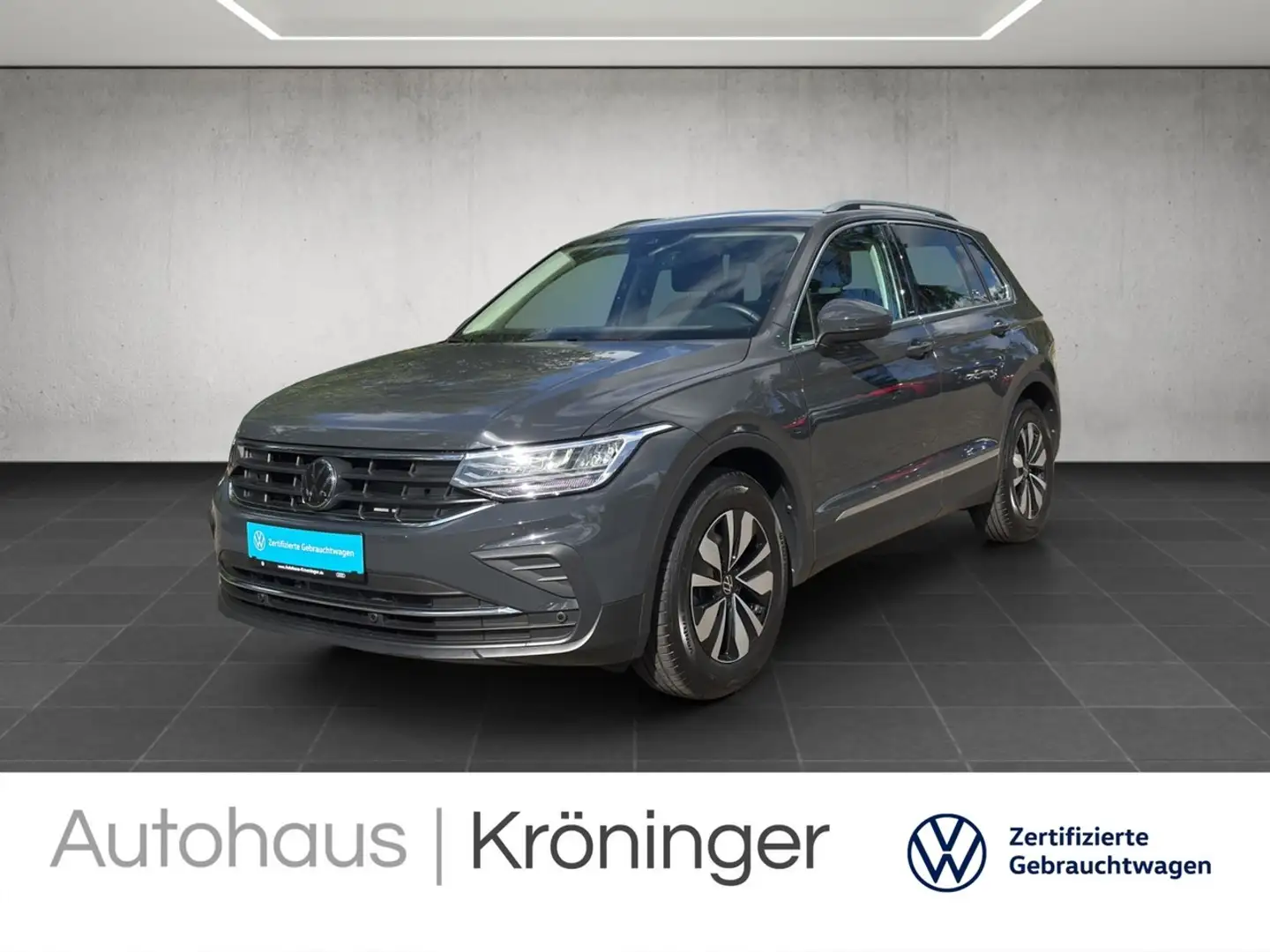 Volkswagen Tiguan 1.5 TSI DSG Move AHK Stand ACC SHZ LED Gris - 1
