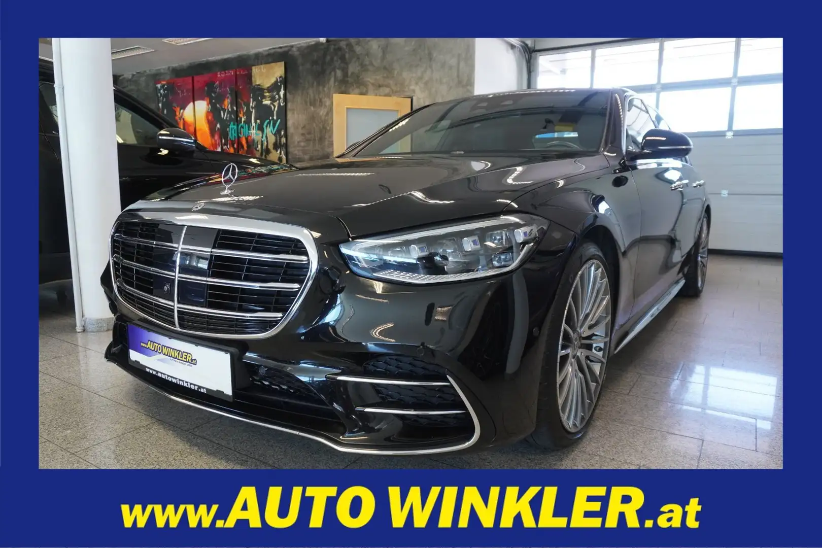 Mercedes-Benz S 350 d AMG Line 4Matic AMG Line/Navi/Kamera/Panorama Schwarz - 1