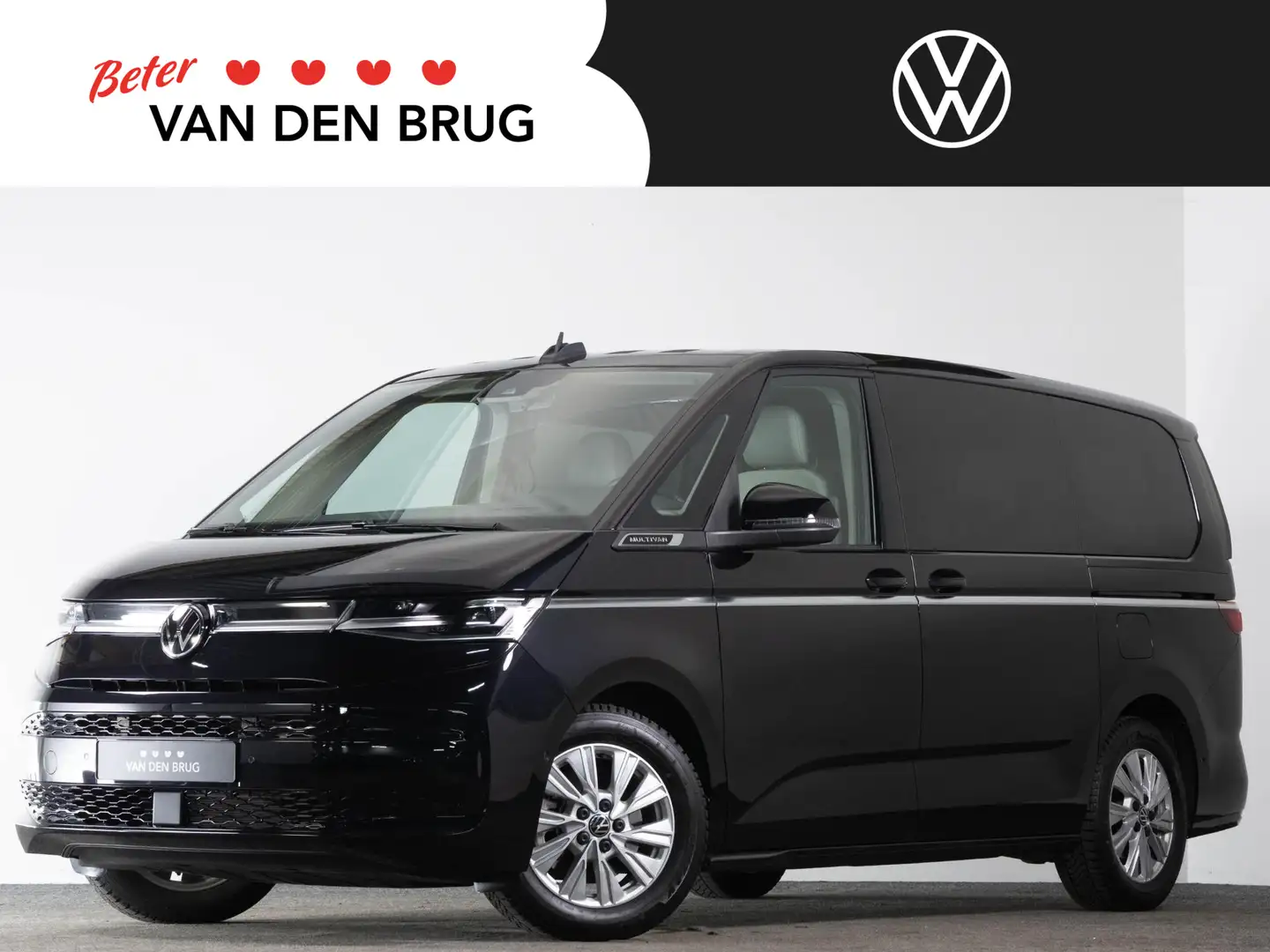 Volkswagen T7 Multivan 1.4 eHybrid L1H1 Style | LED Matrix IQ | DCC | Har Zwart - 1