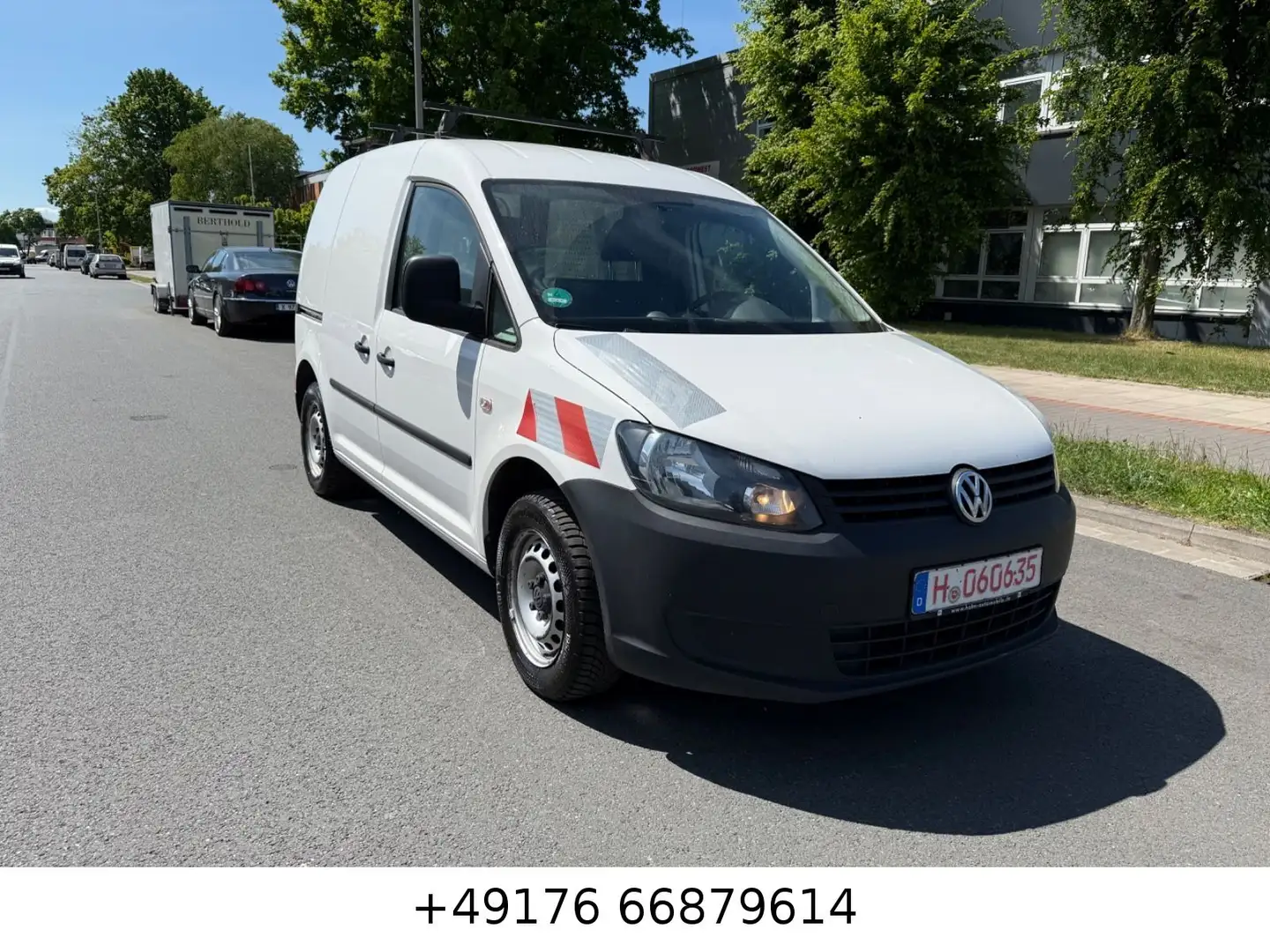 Volkswagen Caddy Kasten/Kombi Klima AHK TÜV NEU Blanc - 1