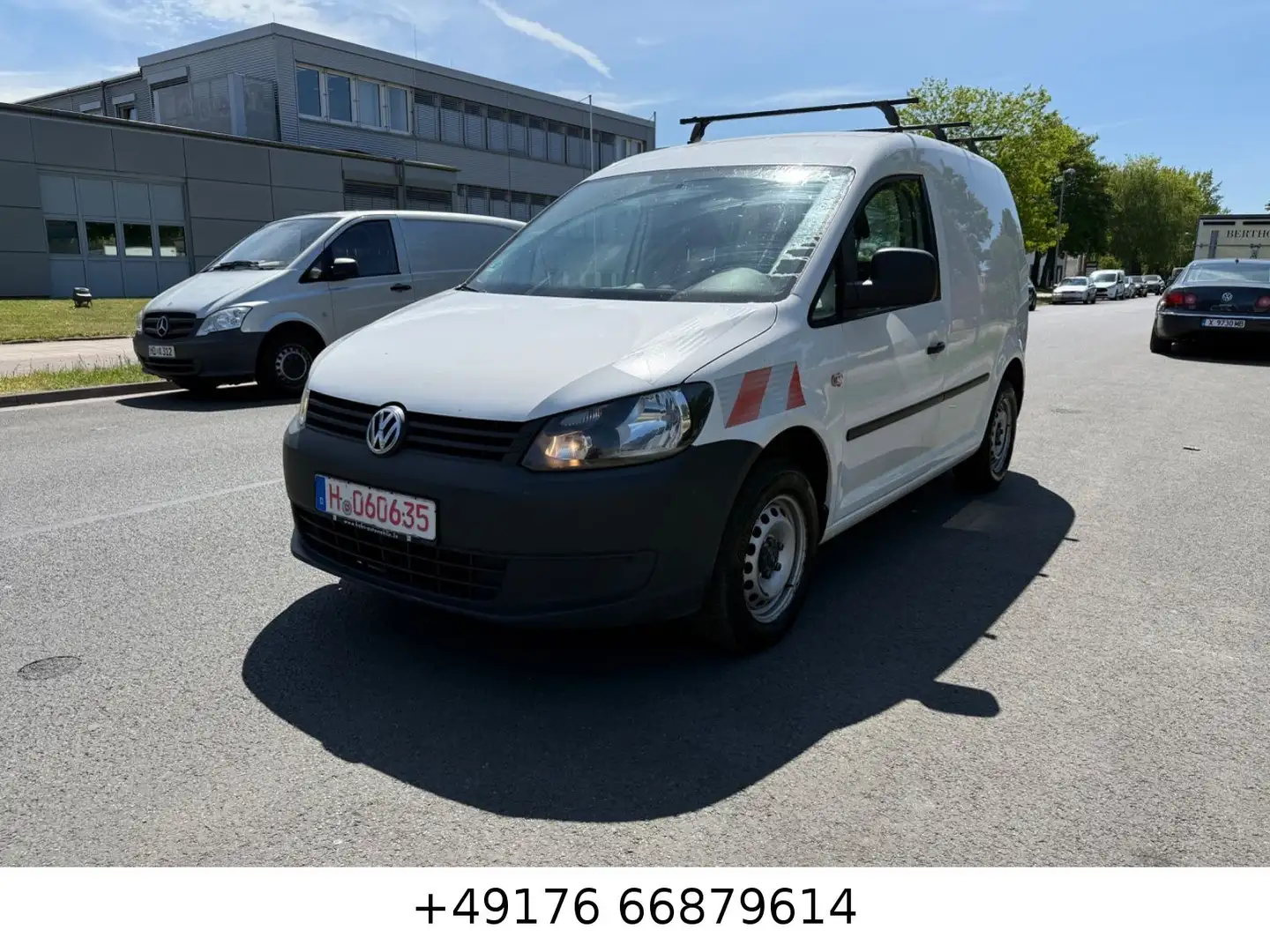 Volkswagen Caddy Kasten/Kombi Klima AHK TÜV NEU Blanc - 2