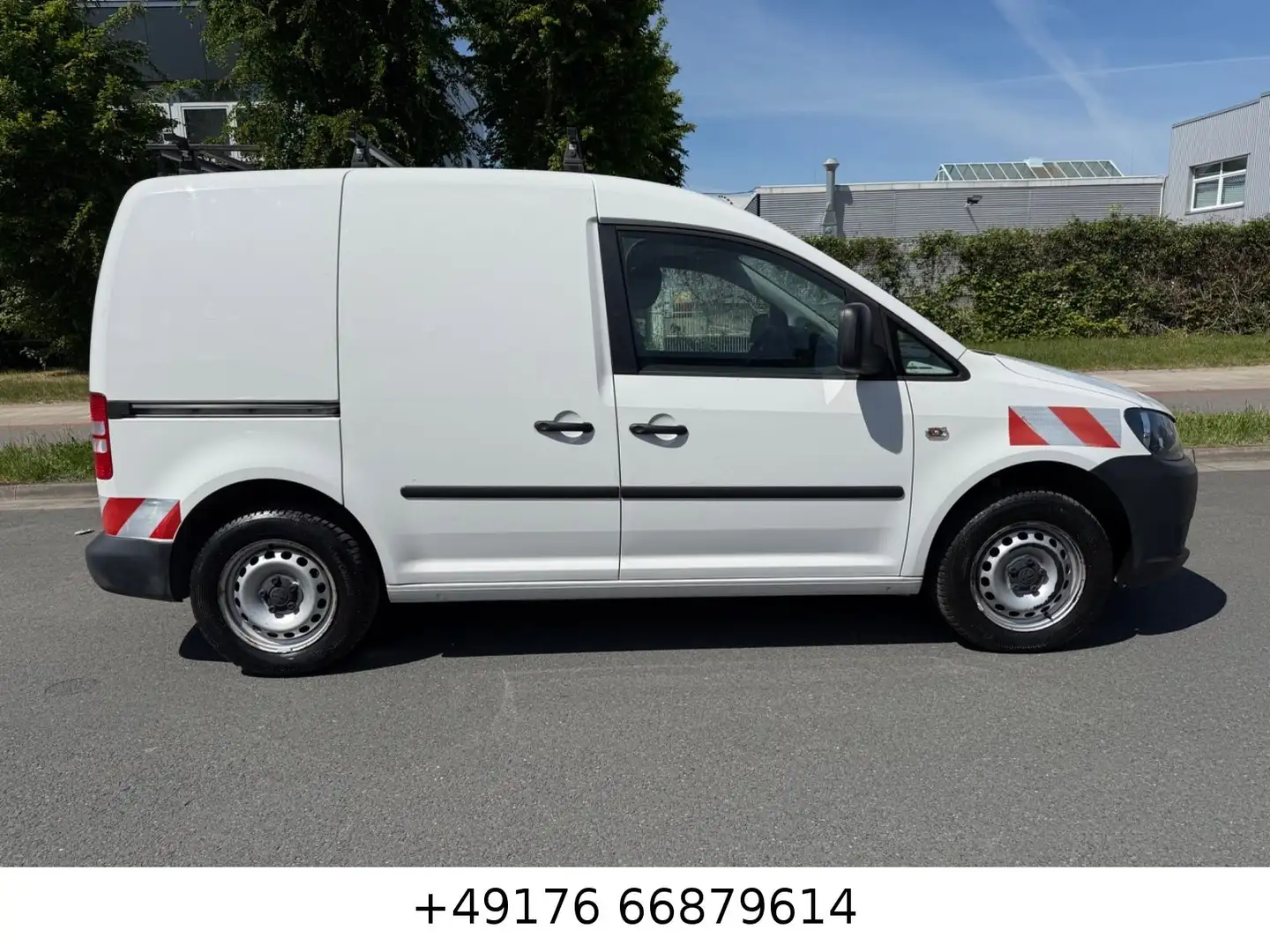 Volkswagen Caddy Kasten/Kombi Klima AHK TÜV NEU Weiß - 2