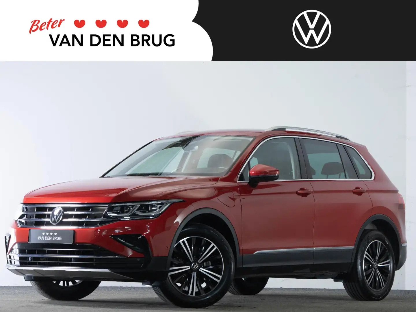 Volkswagen Tiguan 1.4 TSI 245 PK eHybrid Elegance | LED Matrix IQ | Rood - 1