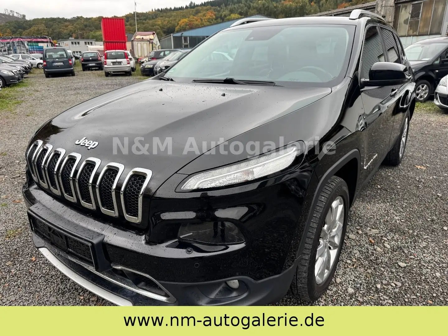 Jeep Cherokee Limited 4WD*2.Hand*Tüv Neu* Noir - 1