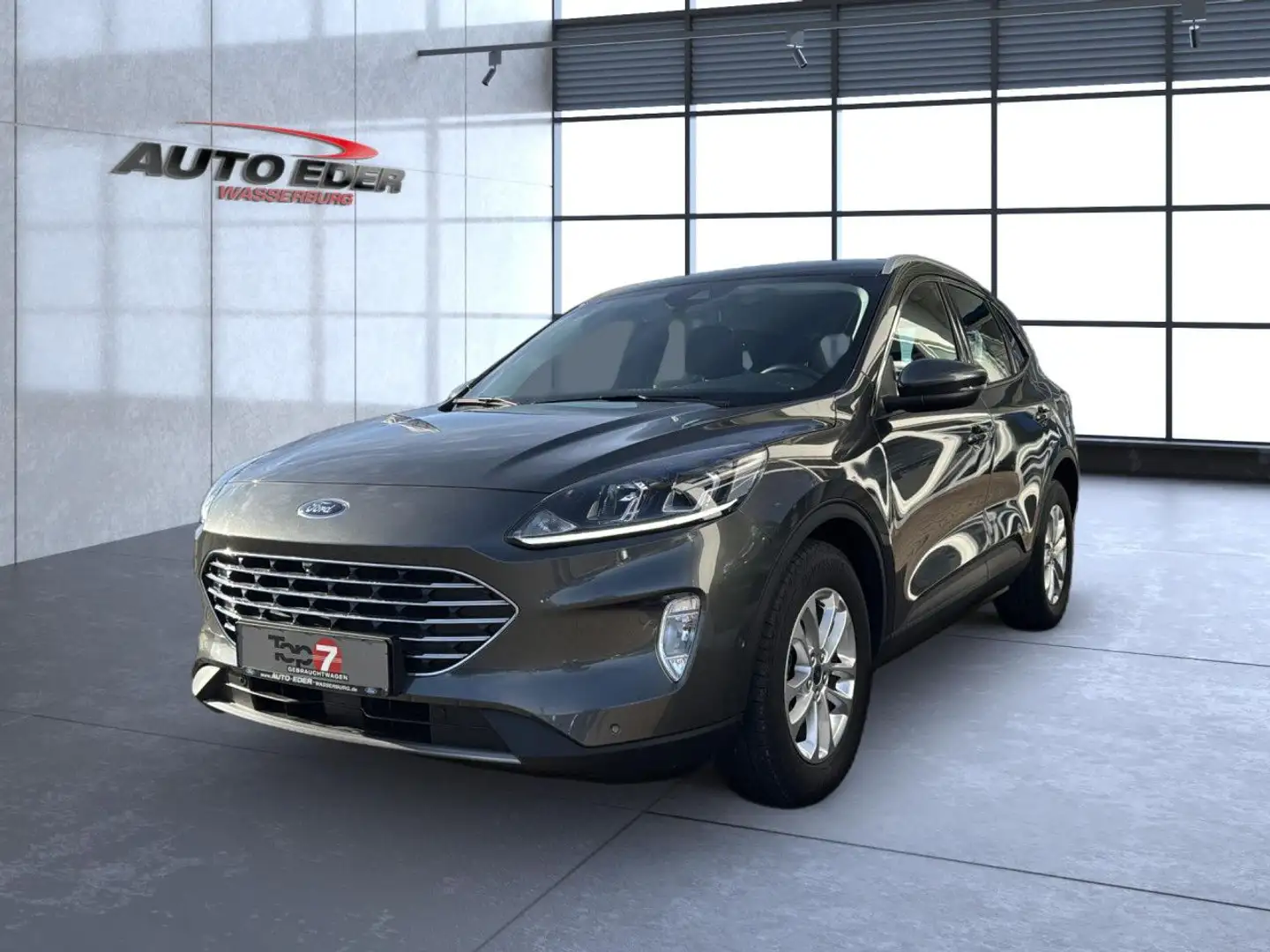 Ford Kuga Titanium 2.0 EcoBlue Automatik Bluetooth Navi Gris - 2