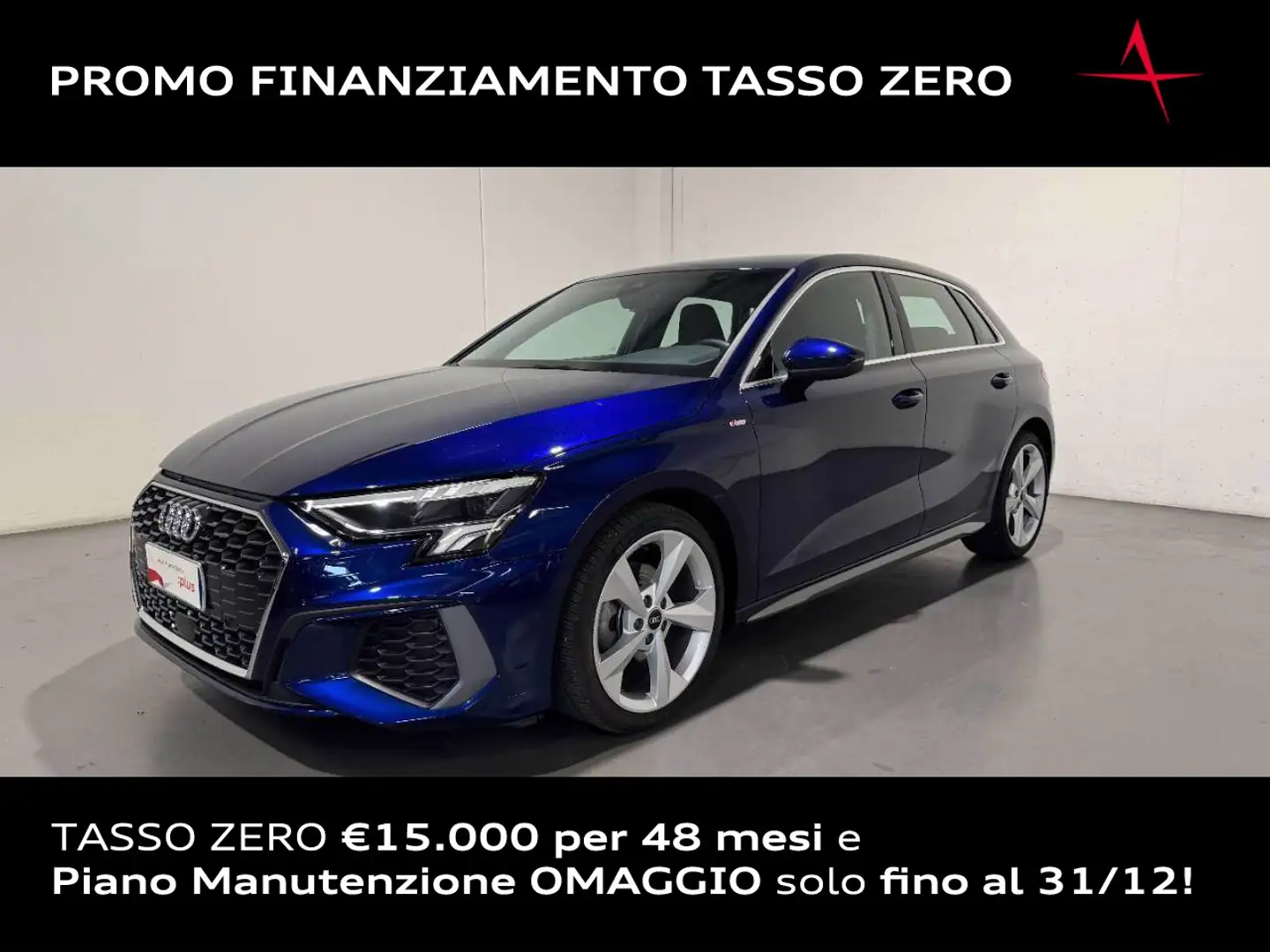 Audi A3 SPORTBACK 30 TDI S-TRONIC S-LINE EDITION Blu/Azzurro - 1