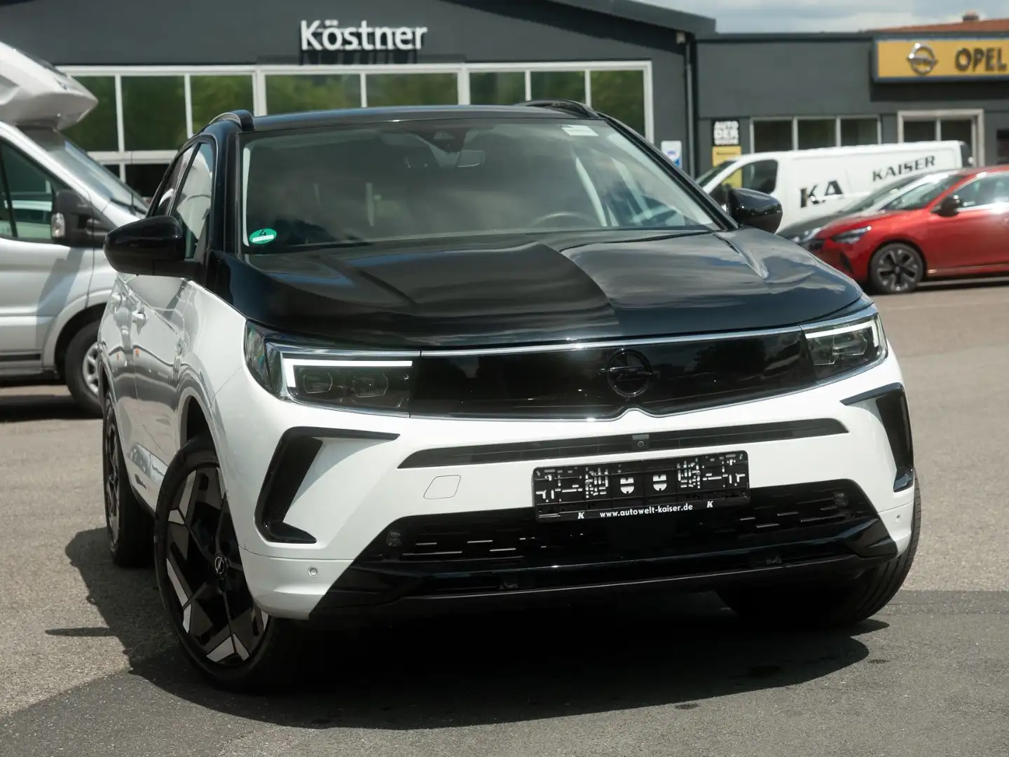 Opel Grandland X Grandland GSE*300 PS*MATRIX*AHK*NAVI*DAB*PERFORM Weiß - 2