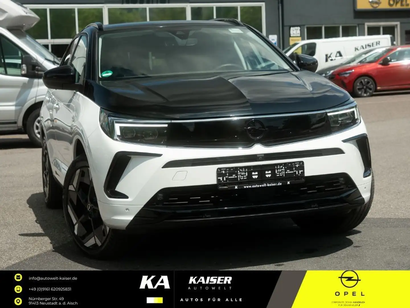 Opel Grandland X Grandland GSE*300 PS*MATRIX*AHK*NAVI*DAB*PERFORM Blanc - 2